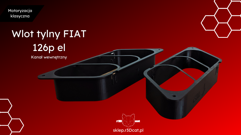 Wlot tylny FIAT 126p el - Kanał dolotowy wewnętrzny
