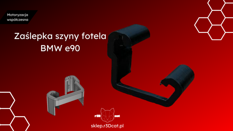 Zaślepka szyny fotela BMW e90