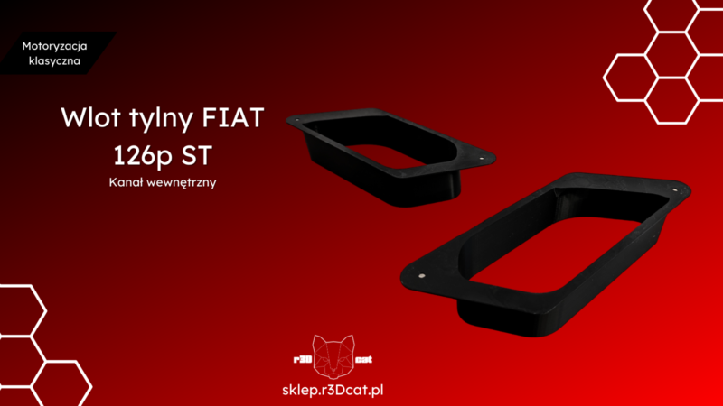 Wlot tylny FIAT 126p ST - Kanał wewnętrzny